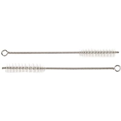 Ibili Tube Cleaning Brush 10,5 cm 2 Pieces, Stainless-Steel, Silver, 10.5 x 3 x 3 cm Ibili Tube Cleaning Brush 10,5 cm 2 Pieces, Stainless-Steel, Silver, 10.5 x 3 x 3 cm