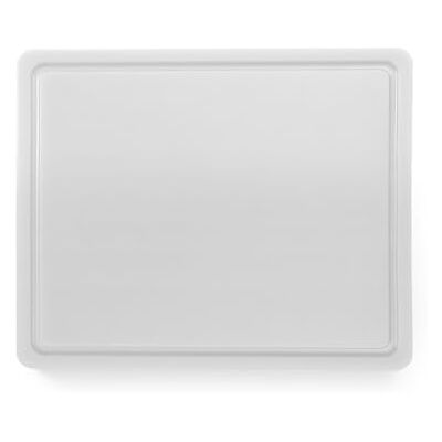 HENDI Krájecí prkénko, HACCP, GN1/2, 325 x 265 x (V)12 mm, HPDE, bílé Oboustranně použitelné, jedna strana hladká-jedna strana s drážkou na šťávu, minimalizuje otupení nožů HENDI Krájecí prkénko, HACCP, GN1/2, 325 x 265 x (V)12 mm, HPDE, bílé Oboustranně použitelné, jedna strana hladká-jedna strana s drážkou na šťávu, minimalizuje otupení nožů