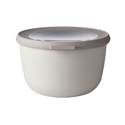 Mepal Multi Bowl Cirqula Round do mikrovlnné trouby vhodný jako vzduchotěsný úložný box do ledničky, nádobí do mikrovlnné trouby a jako dózy na uchovávání potravin 1000 ml Nordic white Mepal Multi Bowl Cirqula Round do mikrovlnné trouby vhodný jako vzduchotěsný úložný box do ledničky, nádobí do mikrovlnné trouby a jako dózy na uchovávání potravin 1000 ml Nordic white