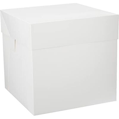 Decora Vysoká krabička na dort 339478 36,5 x 36,5 x 36 cm, bílá Decora Vysoká krabička na dort 339478 36,5 x 36,5 x 36 cm, bílá