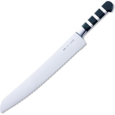 Dick F. Nůž na chléb, nůž na pilu, 1905 (nůž s čepelí 32 cm, X50CrMoV15 ocel, nerezová, 56° HRC) 8193932, černý Dick F. Nůž na chléb, nůž na pilu, 1905 (nůž s čepelí 32 cm, X50CrMoV15 ocel, nerezová, 56° HRC) 8193932, černý