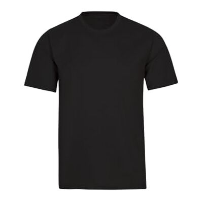 Trigema Tričko Deluxe bavlna, černá, 3XL Trigema Tričko Deluxe bavlna, černá, 3XL