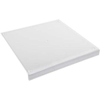GSD G S D domácí spotřebiče Domácí spotřebiče Akrylové prkénko na krájení s dorazem Čiré 38 x 3 8 x 0 6 cm GSD G S D domácí spotřebiče Domácí spotřebiče Akrylové prkénko na krájení s dorazem Čiré 38 x 3 8 x 0 6 cm