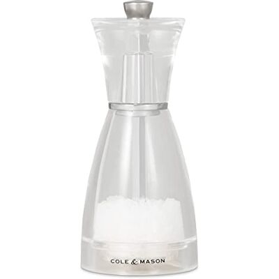 Cole & Mason H35701P Pina mlýnek na pepř, mlýnek na koření, akryl, 125 mm, Precision+, obsahuje 1 x mlýnek na pepř Cole & Mason H35701P Pina mlýnek na pepř, mlýnek na koření, akryl, 125 mm, Precision+, obsahuje 1 x mlýnek na pepř