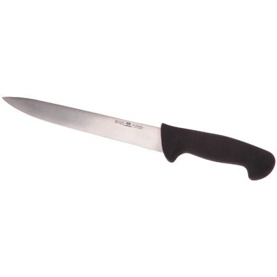 LACOR Kuchyňský nůž s ražbou, černý, 16 cm, 49116 LACOR Kuchyňský nůž s ražbou, černý, 16 cm, 49116