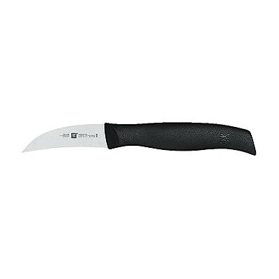 ZWILLING Twin Grip loupací nůž, délka čepele 6 cm, speciální nerezová ocel/plastová rukojeť, černá ZWILLING Twin Grip loupací nůž, délka čepele 6 cm, speciální nerezová ocel/plastová rukojeť, černá