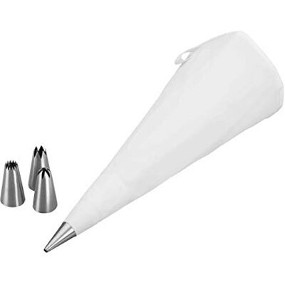 LACOR 68973 Spritzbeutel 30 cm Plus 4-teilig Tüllensortiment LACOR 68973 Spritzbeutel 30 cm Plus 4-teilig Tüllensortiment