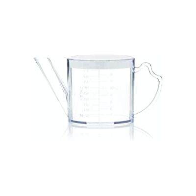 KitchenCraft Odlučovač omáčkového tuku, plast, transparentní/bílá, 5 ml KitchenCraft Odlučovač omáčkového tuku, plast, transparentní/bílá, 5 ml
