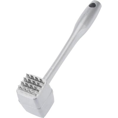 Westmark Kladívko na maso a steaky, délka: 23,8 cm, nerezová ocel/hliník se speciální povrchovou úpravou vhodnou pro potraviny, steakmaster, stříbrná, 62202260 Westmark Kladívko na maso a steaky, délka: 23,8 cm, nerezová ocel/hliník se speciální povrchovou úpravou vhodnou pro potraviny, steakmaster, stříbrná, 62202260