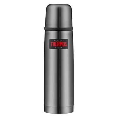 Thermos LIGHT & COMPACT flasche 0,50 l, 12 h heiß, stone grey Thermos LIGHT & COMPACT flasche 0,50 l, 12 h heiß, stone grey