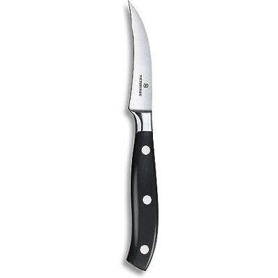 Victorinox Grand Maître, profesionální turistický nůž, extra ostrá čepel, rovný brus, 8 cm, plastová rukojeť, nerezová ocel, černý Victorinox Grand Maître, profesionální turistický nůž, extra ostrá čepel, rovný brus, 8 cm, plastová rukojeť, nerezová ocel, černý