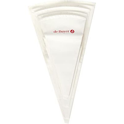 DE BUYER DeBuyer 4347. 05N 5 sáčků na zdobení, ušlechtilá ocel, šedá, 25 x 14 x 2,6 cm DE BUYER DeBuyer 4347. 05N 5 sáčků na zdobení, ušlechtilá ocel, šedá, 25 x 14 x 2,6 cm