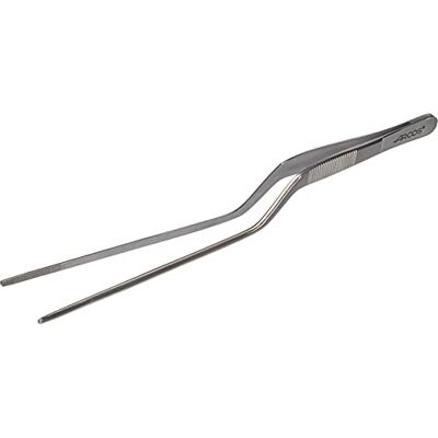 Arcos Pinzety z ušlechtilé oceli 200 mm profesionální kuchyňské náčiní pro prezentaci pokrmů stříbrná, Gadget Chef Arcos Pinzety z ušlechtilé oceli 200 mm profesionální kuchyňské náčiní pro prezentaci pokrmů stříbrná, Gadget Chef