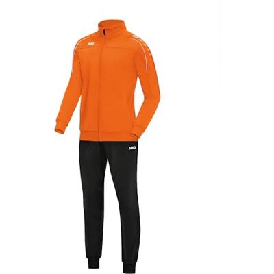 Jako Unisex dětská tréninková souprava polyester Classico, neonová oranžová, 140 Jako Unisex dětská tréninková souprava polyester Classico, neonová oranžová, 140