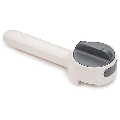 Joseph Joseph Can-do Plus – otvírák na konzervy s automatickým zvedáním a zvedákem konzervovaného kroužku – tmavě šedý Joseph Joseph Can-do Plus – otvírák na konzervy s automatickým zvedáním a zvedákem konzervovaného kroužku – tmavě šedý