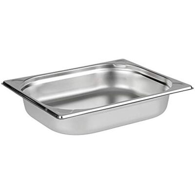 APS 81202 GN-nádoba 1/2, nádoba na gastronormu ušlechtilá ocel/rozměry 265 x 325 cm/výška 65 mm/objem 4 litry APS 81202 GN-nádoba 1/2, nádoba na gastronormu ušlechtilá ocel/rozměry 265 x 325 cm/výška 65 mm/objem 4 litry