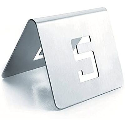 LACOR 61096 Tischnummernschild 6 x 5 cm 13-24-teilig LACOR 61096 Tischnummernschild 6 x 5 cm 13-24-teilig
