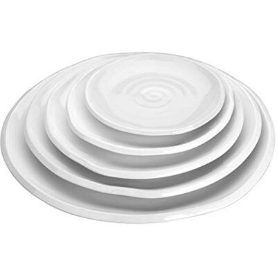 LACOR 62772 Runde Teller gewellt aus Melamine 295 x 31 mm LACOR 62772 Runde Teller gewellt aus Melamine 295 x 31 mm