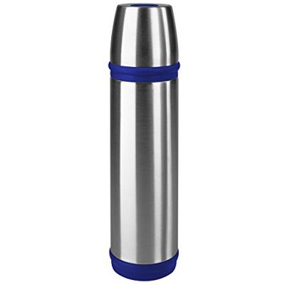 Emsa 502472 izolační láhev, mobilní, 500 ml, šroubovací uzávěr, ušlechtilá ocel/modrá, kapitán Emsa 502472 izolační láhev, mobilní, 500 ml, šroubovací uzávěr, ušlechtilá ocel/modrá, kapitán