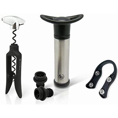 VB VIN BOUQUET Vin Bouquet FI 003 Set Drehkorkenzieher-Set und Pumpe VB VIN BOUQUET Vin Bouquet FI 003 Set Drehkorkenzieher-Set und Pumpe