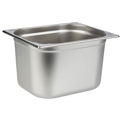 APS 81208 GN-nádoba 1/2, nádoba na gastronormu ušlechtilá ocel/rozměry 26,5 x 32,5 cm/výška 20 cm/objem 11,65 litrů, barvy ušlechtilé oceli APS 81208 GN-nádoba 1/2, nádoba na gastronormu ušlechtilá ocel/rozměry 26,5 x 32,5 cm/výška 20 cm/objem 11,65 litrů, barvy ušlechtilé oceli