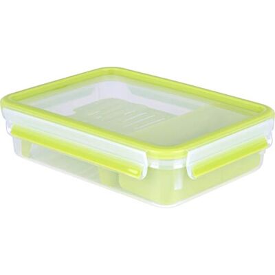 Emsa Svačinová krabička Clip & Go Box od , plast, zelená, Zelená, 22.5 x 16.3 x 5.8 cm Emsa Svačinová krabička Clip & Go Box od , plast, zelená, Zelená, 22.5 x 16.3 x 5.8 cm