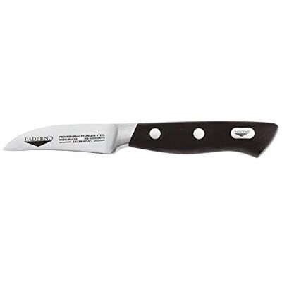 PADERNO Coltelli Forgiati Stahl/PP schwarz Tourniermesser 7 cm PADERNO Coltelli Forgiati Stahl/PP schwarz Tourniermesser 7 cm