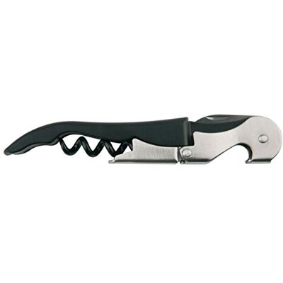 APS 93301 číšnický nůž, otvírák na lahve, délka 12 cm, ušlechtilá ocel, teflonová spirála, vícestupňová funkce skládací páky APS 93301 číšnický nůž, otvírák na lahve, délka 12 cm, ušlechtilá ocel, teflonová spirála, vícestupňová funkce skládací páky
