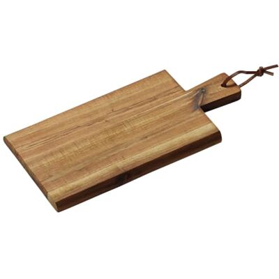 Kesper Krájecí prkénko s rukojetí, materiál: Akátové dřevo, rozměry: 29 x 14 x 1,5 cm, barva: hnědá, přírodní 28190 Kesper Krájecí prkénko s rukojetí, materiál: Akátové dřevo, rozměry: 29 x 14 x 1,5 cm, barva: hnědá, přírodní 28190