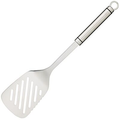 KitchenCraft Profesionální obracečka / obracečka z nerezové oceli 36 cm stříbrná KitchenCraft Profesionální obracečka / obracečka z nerezové oceli 36 cm stříbrná