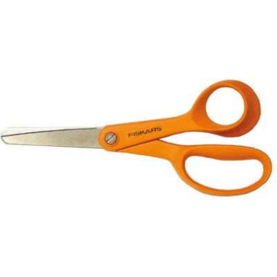 Fiskars Dětské nůžky, od 8 let, délka: 13 cm, pro praváky, čepel z nerezové ocele/plastové rukojeti, oranžová, Classic, 1005166 Fiskars Dětské nůžky, od 8 let, délka: 13 cm, pro praváky, čepel z nerezové ocele/plastové rukojeti, oranžová, Classic, 1005166
