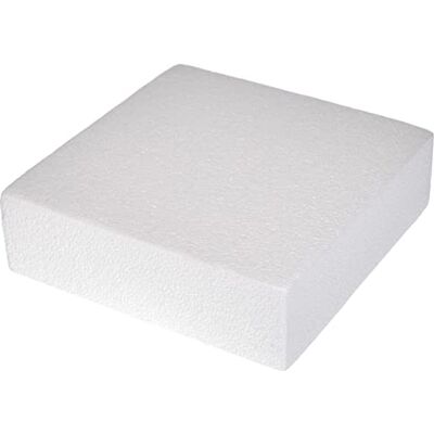 Decora POLYSTYRENE Square 25X25X7,5H Polystyrol, čtvercové, 25 x 25 x 7,5 cm, Polistirolo, bílé, 25 x 25 x 7,5 cm Decora POLYSTYRENE Square 25X25X7,5H Polystyrol, čtvercové, 25 x 25 x 7,5 cm, Polistirolo, bílé, 25 x 25 x 7,5 cm