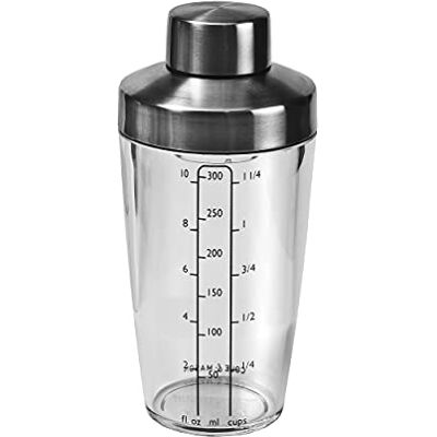 Cole & Mason Cambourne dresingový šejkr s recepty, 300 ml, akrylový zásobník se stupnicí na salátové dresinky/omáčky, akryl/ušlechtilá ocel Cole & Mason Cambourne dresingový šejkr s recepty, 300 ml, akrylový zásobník se stupnicí na salátové dresinky/omáčky, akryl/ušlechtilá ocel