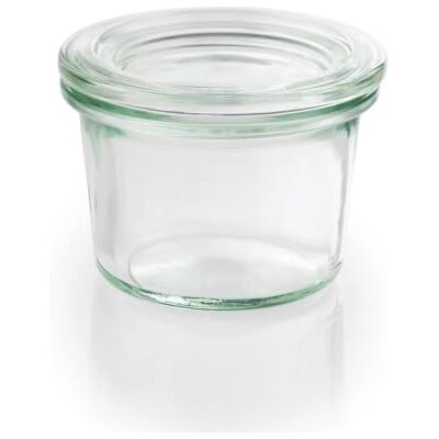 APS 82310 Zavařovací sklenice, 12dílná sada 80 ml s víkem, 6 cm, V: 5,5 cm, mini forma se skleněnou poklicí, zavařovací sklenice, dekorační sklenice, dezertní sklenice, sklenice na zásoby, vhodné do APS 82310 Zavařovací sklenice, 12dílná sada 80 ml s víkem, 6 cm, V: 5,5 cm, mini forma se skleněnou poklicí, zavařovací sklenice, dekorační sklenice, dezertní sklenice, sklenice na zásoby, vhodné do