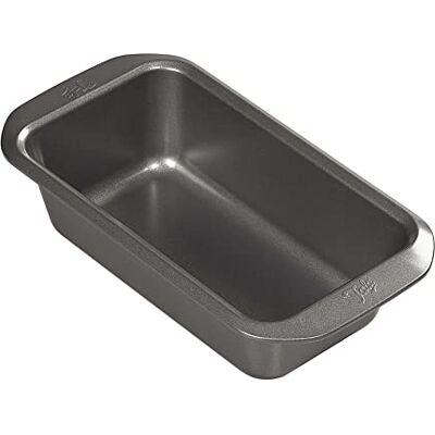 Tala Forma na pečivo 900 g forma na chléb s nepřilnavým povrchem z uhlíkové oceli na chléb, banánový chléb a koláč s plochými rukojeťmi 28 x 15 cm Tala Forma na pečivo 900 g forma na chléb s nepřilnavým povrchem z uhlíkové oceli na chléb, banánový chléb a koláč s plochými rukojeťmi 28 x 15 cm