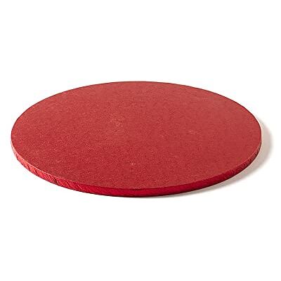 Decora 0931953 RUNDE TORTENPLATTE ROT cm 25X1,2 H Decora 0931953 RUNDE TORTENPLATTE ROT cm 25X1,2 H