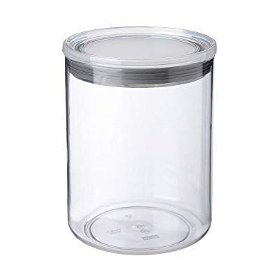 TATAY Dózy na potraviny s víkem 1,5 l transparentní dóza na potraviny silikonové těsnění stohovatelné plast bez BPA vhodné do myčky 12,5 x 12,5 x 17 cm, šedé TATAY Dózy na potraviny s víkem 1,5 l transparentní dóza na potraviny silikonové těsnění stohovatelné plast bez BPA vhodné do myčky 12,5 x 12,5 x 17 cm, šedé