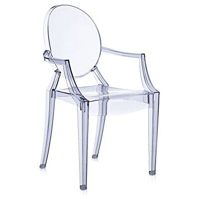 Kartell Louis Ghost, židle, sada 2 ks, ledově modrá Kartell Louis Ghost, židle, sada 2 ks, ledově modrá