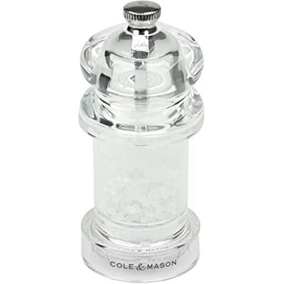 Cole & Mason H57502P 575 mlýnek na sůl mlýnek, akryl, 105 mm, Precision+ keramický mlýnek, obsahuje 1 x mlýnek na sůl Cole & Mason H57502P 575 mlýnek na sůl mlýnek, akryl, 105 mm, Precision+ keramický mlýnek, obsahuje 1 x mlýnek na sůl