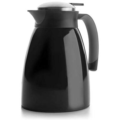 LACOR 62484 schwarz Thermo Krug Die 1 L, Edelstahl, Black, 16 x 16 x 21 cm LACOR 62484 schwarz Thermo Krug Die 1 L, Edelstahl, Black, 16 x 16 x 21 cm