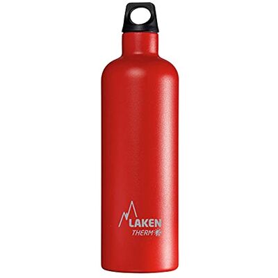 Laken Láhev na pití Futura úzká, červená, 0,75 litru, TE7R Laken Láhev na pití Futura úzká, červená, 0,75 litru, TE7R