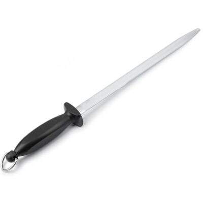 Arcos Ostřicí tyč nože, manuální, chrom-uhlíková ocel, 300 mm, robustní polypropylenová rukojeť, perfektní držení čepele série Chairas Arcos Ostřicí tyč nože, manuální, chrom-uhlíková ocel, 300 mm, robustní polypropylenová rukojeť, perfektní držení čepele série Chairas