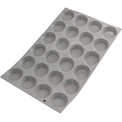 DE BUYER 1853.01 Silikon-Miniformen Elastomoule Mini-Törtchen 45 Mm- 0,95 Cl 30X20 cm 24 Gebäcke DE BUYER 1853.01 Silikon-Miniformen Elastomoule Mini-Törtchen 45 Mm- 0,95 Cl 30X20 cm 24 Gebäcke