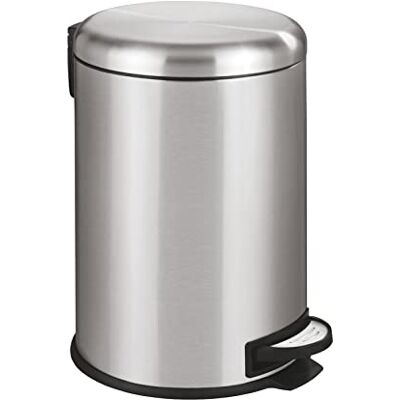 Wenko Kuchyňský odpadkový koš Mod. Leman, 20 litrů, odpadkový koš s automatickým sklápěním, funkce šlapání, vyjímatelná vložka, z nerezové oceli, 30, 5 x 44 x 37, 5 cm Wenko Kuchyňský odpadkový koš Mod. Leman, 20 litrů, odpadkový koš s automatickým sklápěním, funkce šlapání, vyjímatelná vložka, z nerezové oceli, 30, 5 x 44 x 37, 5 cm