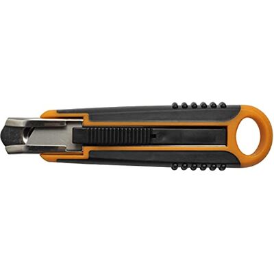 Fiskars Bezpečnostní řezací nůž, 18 mm, černá/oranžová, 1004683 Fiskars Bezpečnostní řezací nůž, 18 mm, černá/oranžová, 1004683