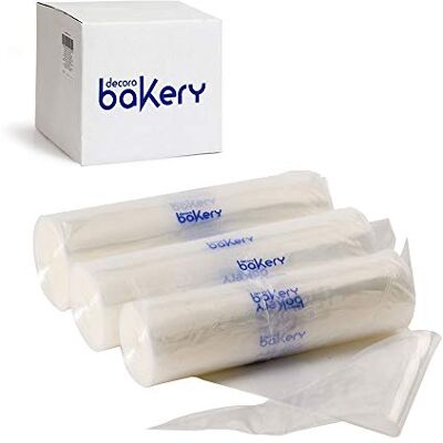 Decora 5125001 100 jednostranných stříkacích sáčků Bakery 46 cm Decora 5125001 100 jednostranných stříkacích sáčků Bakery 46 cm