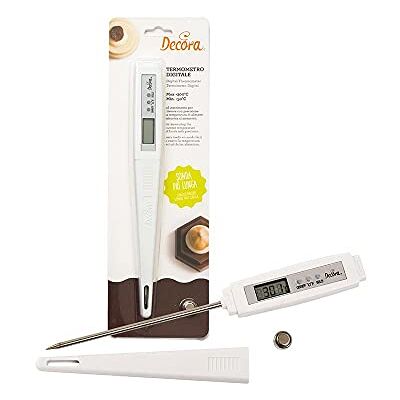 Decora 0152000 DIGITALES Thermometer -50° + 300° LÄNGE DER SONDE 12 cm, 24 x 9,5 x 2 cm Decora 0152000 DIGITALES Thermometer -50° + 300° LÄNGE DER SONDE 12 cm, 24 x 9,5 x 2 cm