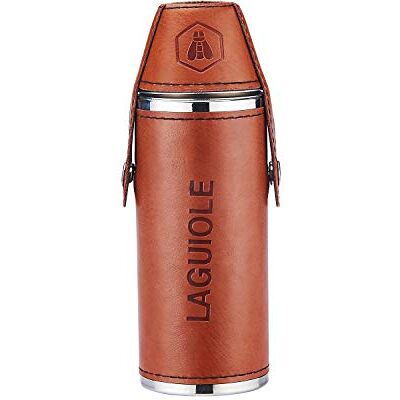 LAGUIOLE Láhev na alkohol se 2 skleničkami Vánoce, narozeninový dárek obsah 8 OZ 235 ml LAGUIOLE Láhev na alkohol se 2 skleničkami Vánoce, narozeninový dárek obsah 8 OZ 235 ml