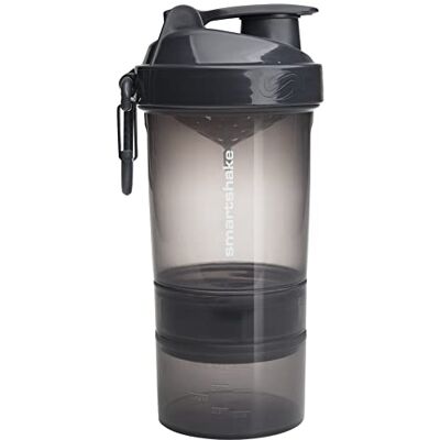 Smartshake Unisex – dospělí láhev na pití O2GO, šedá, 600 ml Smartshake Unisex – dospělí láhev na pití O2GO, šedá, 600 ml