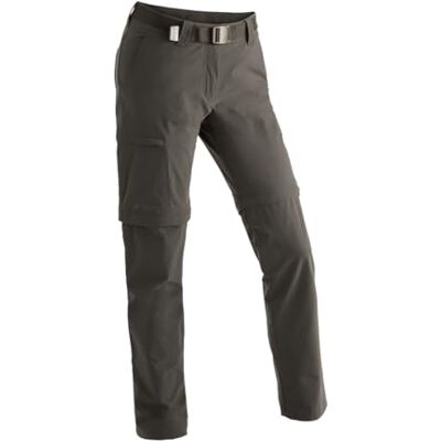 Maier Sports Dámské outdoorové kalhoty Inara Slim Zip, Hnědá, 20 Maier Sports Dámské outdoorové kalhoty Inara Slim Zip, Hnědá, 20